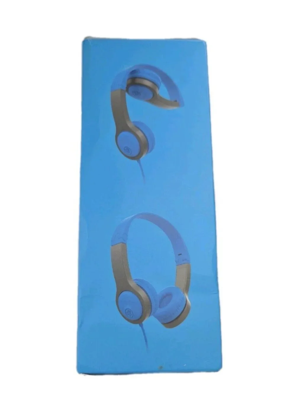 JLab JBuddies Folding Gen 2 Kids Headphones Wired Volume Limiter Ages 2+ Blue